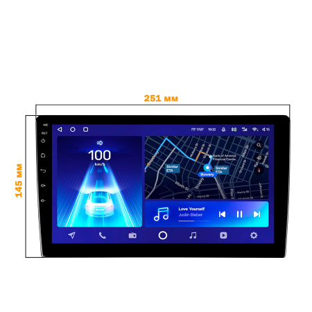 Штатная магнитола 10 дюймов для Haima M3 2013-16 Teyes CC2 PLUS 4110-5578 4+64G